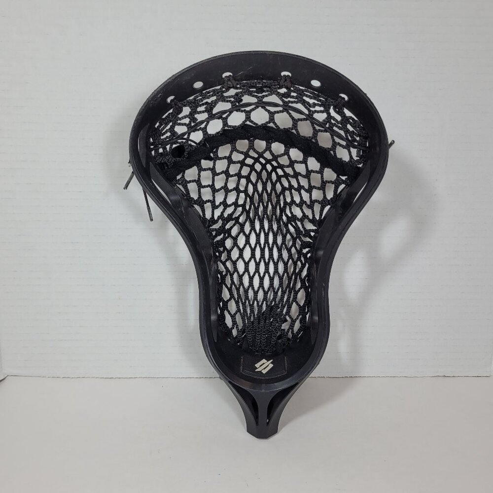 StringKing Legend Senior Lacrosse Head Black Strung